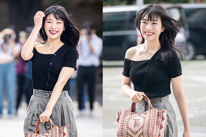 Potret Joy Red Velvet Berangkat Kerja Dipuji Habis-Habisan Saking Cantiknya