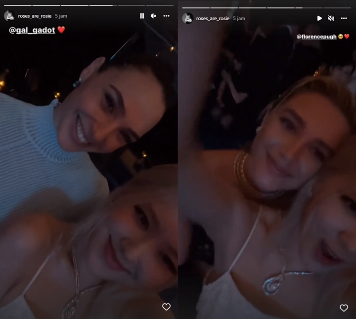 Rose BLACKPINK Selfie Bareng Wonder Woman dan Black Widow