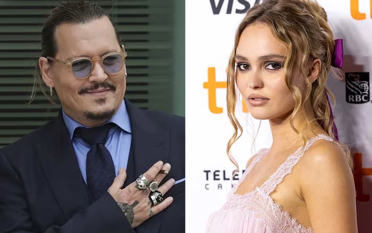 Johnny Depp Bantah Hubungan Dengan Lily-Rose Depp Sang Putri Retak Lewat Lukisan?