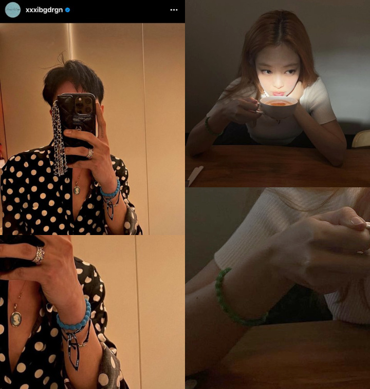 Jennie BLACKPINK dan G-Dragon BIGBANG Diduga Pakai Ikat Rambut yang Sama, Postingan IG Ramai Dibahas