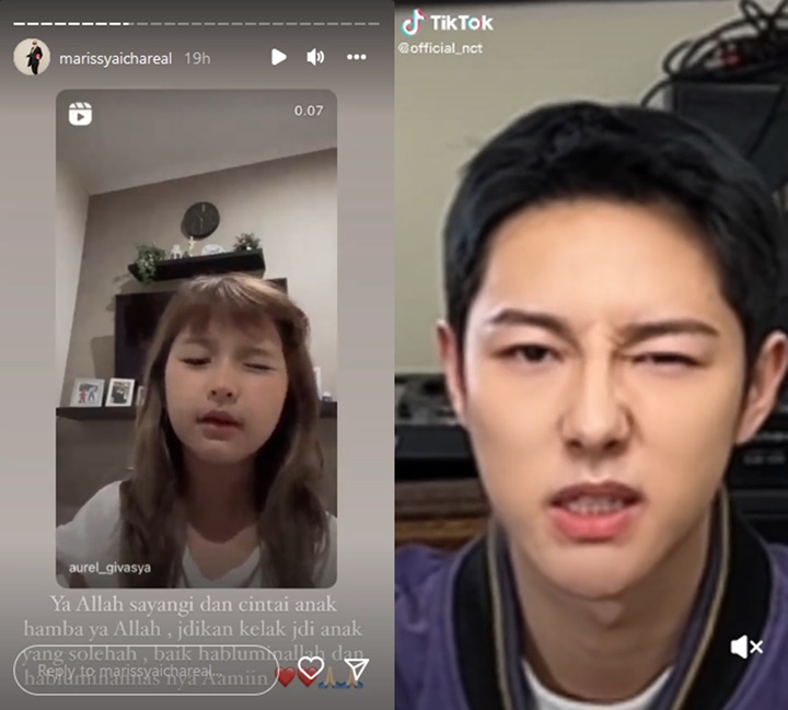 Ikut Challenge TikTok, Putri Cantik Marissya Icha Malah Bikin Salfok Mirip Renjun NCT?