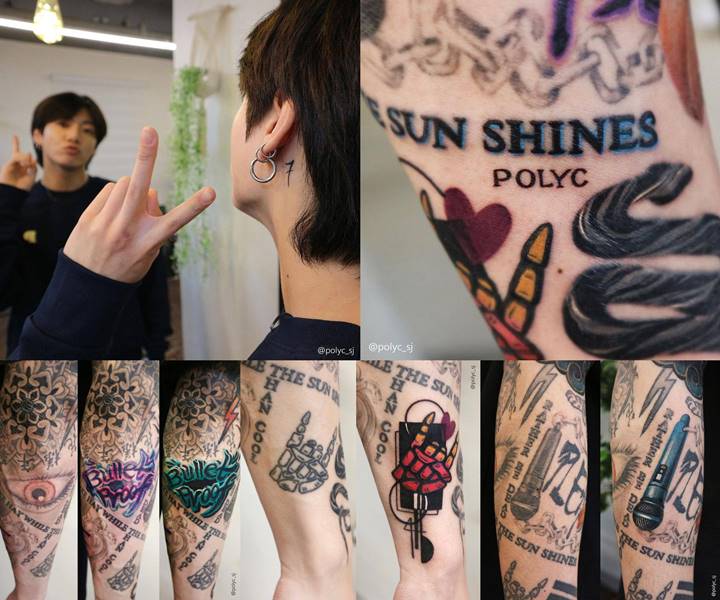 Jungkook BTS Perbaiki Tato-Tato Lama, Gambar Mata Satu Ditutupi dengan Ini