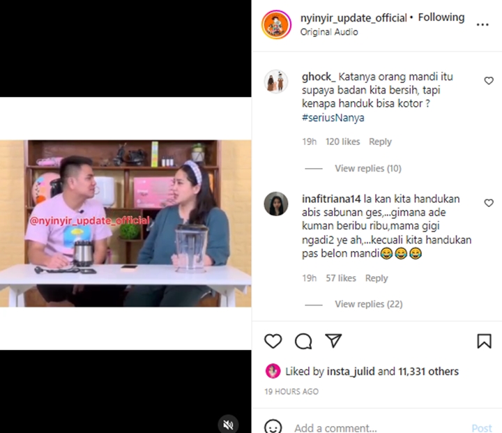 Baby Izz Anak Nikita Willy Bikin Kepincut, Alasan Nagita Slavina Ganti Handuk Picu Debat-Topik Pagi