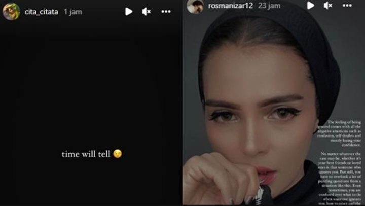 Rosmanizar Curhat Dicampakkan, Cita Citata: Time Will Tell