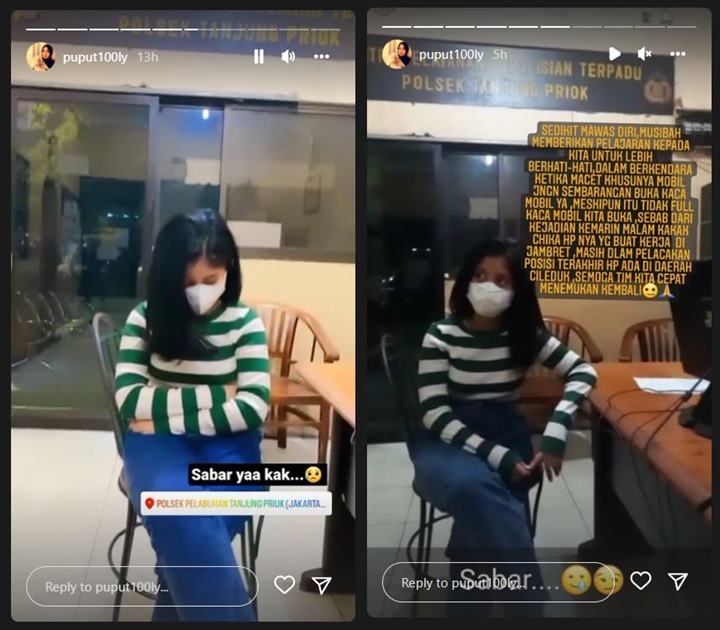 Chika Mantan Putri Tiri Doddy Sudrajat Jadi Korban Jambret, Puput Bagikan Pelajaran Penting