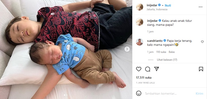 El Barack dan Baby Don Tidur Pulas, Komentar \'Nakal\' Jedar Pancing Reaksi Vincent Verhaag