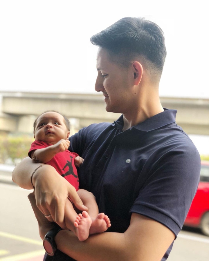 Momen Berjemur Dengan Papa