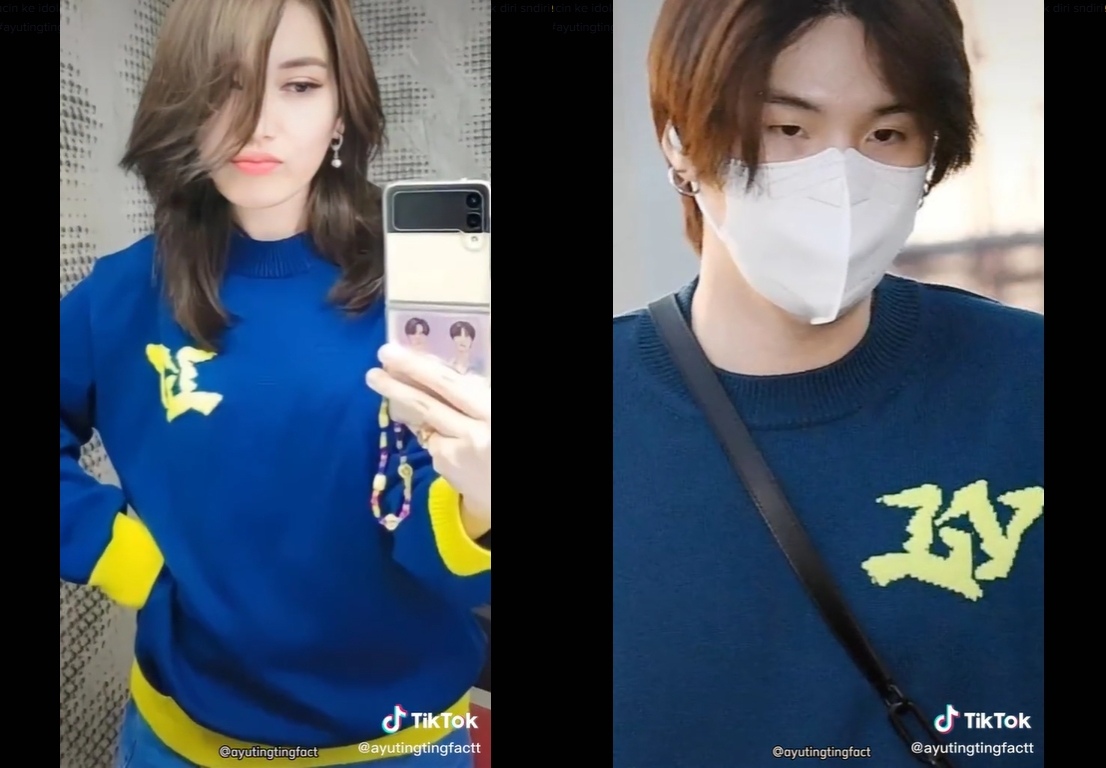 Bucin Akut, Ayu Ting Ting Kembaran Pakai Baju Mahal Bareng Suga BTS