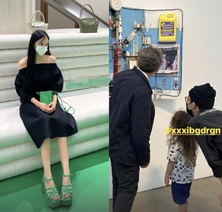 Potret G-Dragon Kunjungi Pameran Seni Bareng Hyomin T-ara Jadi Sorotan