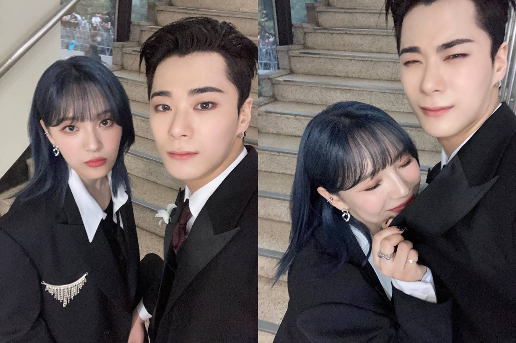 Potret Moonbin ASTRO dan Moon Sua Billlie
