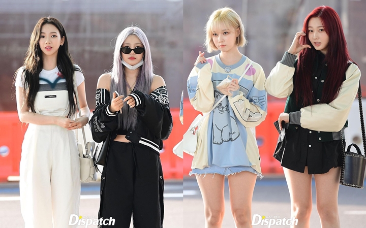 Penampilan aespa Berangkat ke AS, Gaya Swag Ningning Paling Disorot 1