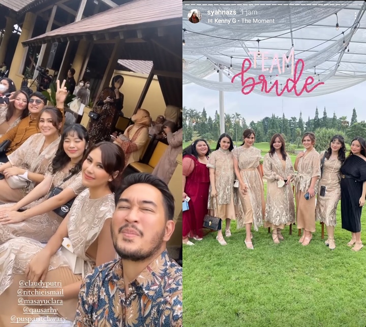 Momen Akad Dihadiri Rekan Selebriti