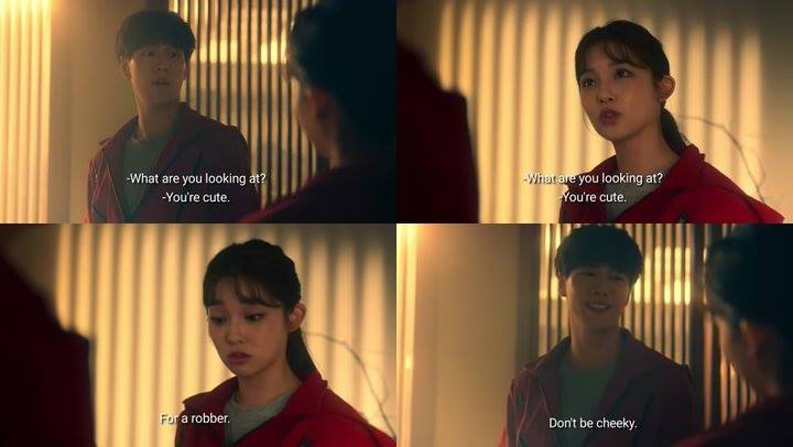 Cium Lee Hyun Woo di \'Money Heist Korea\', Pemeran Anne Kim Ternyata Aktris \'Shooting Stars\'