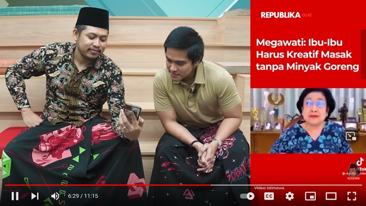 Kaesang Pangarep Tanggapi Video Viral Megawati dengan Guyonan: Gak Ada Takut-takutnya