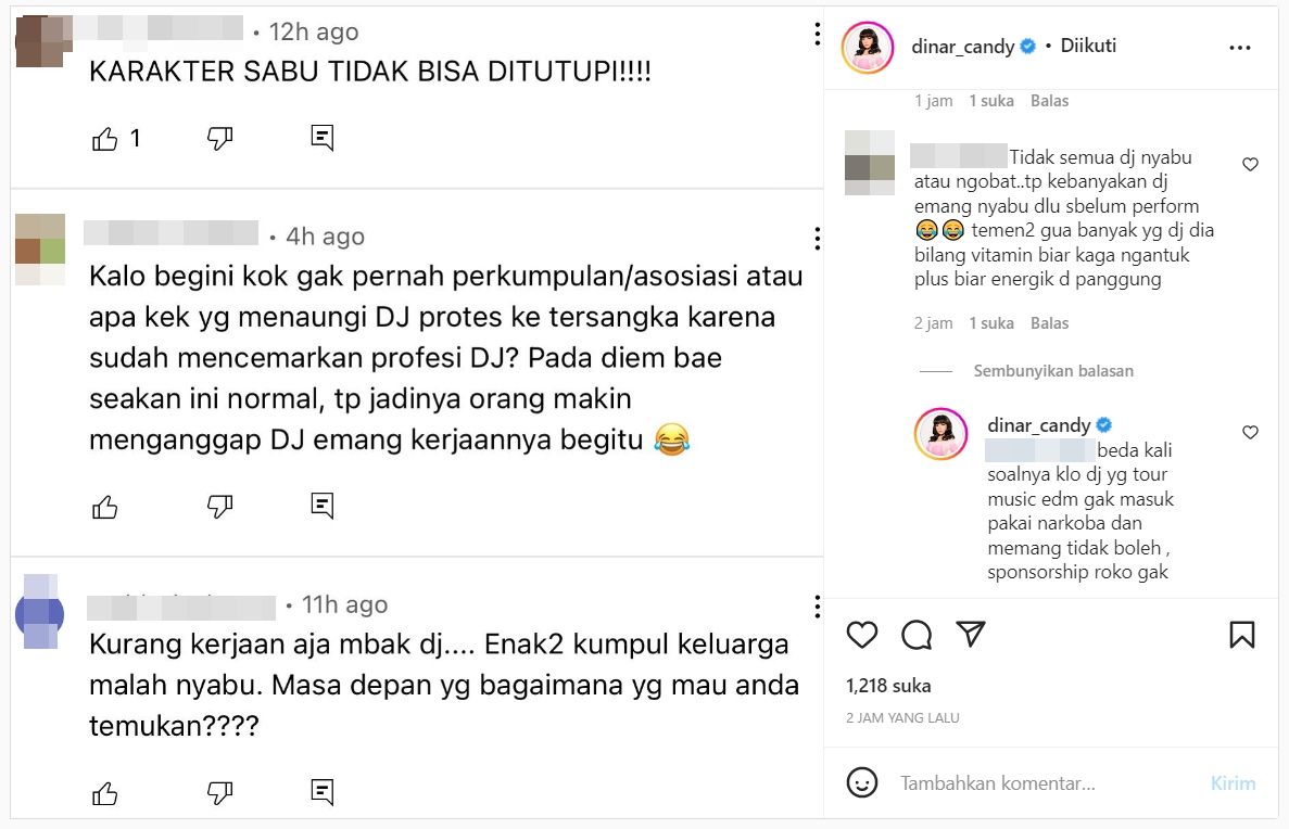 Profesi \'Tercemar\' Imbas Kasus DJ Joice, Dinar Candy Buka Suara: Itu Mah Pergaulan!