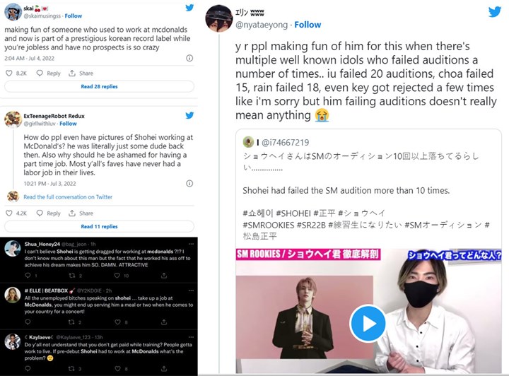 Umur dan Pekerjaan Lawas Shohei SMRookies Disorot Hingga Tuai Komentar Negatif, Ini Kata Fans