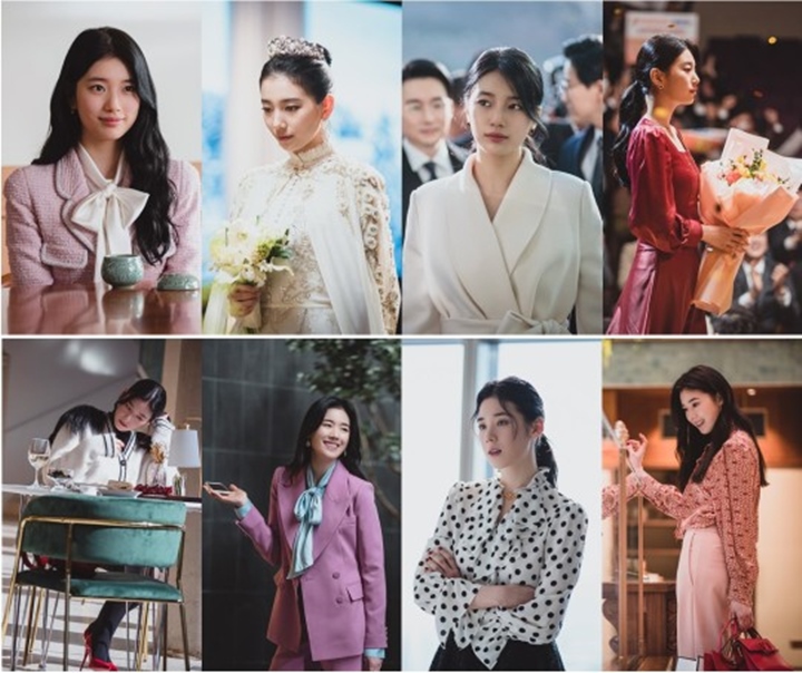 Perbedaan Fashion Suzy dan Jung Eun Chae di \'Anna\' Curi Perhatian