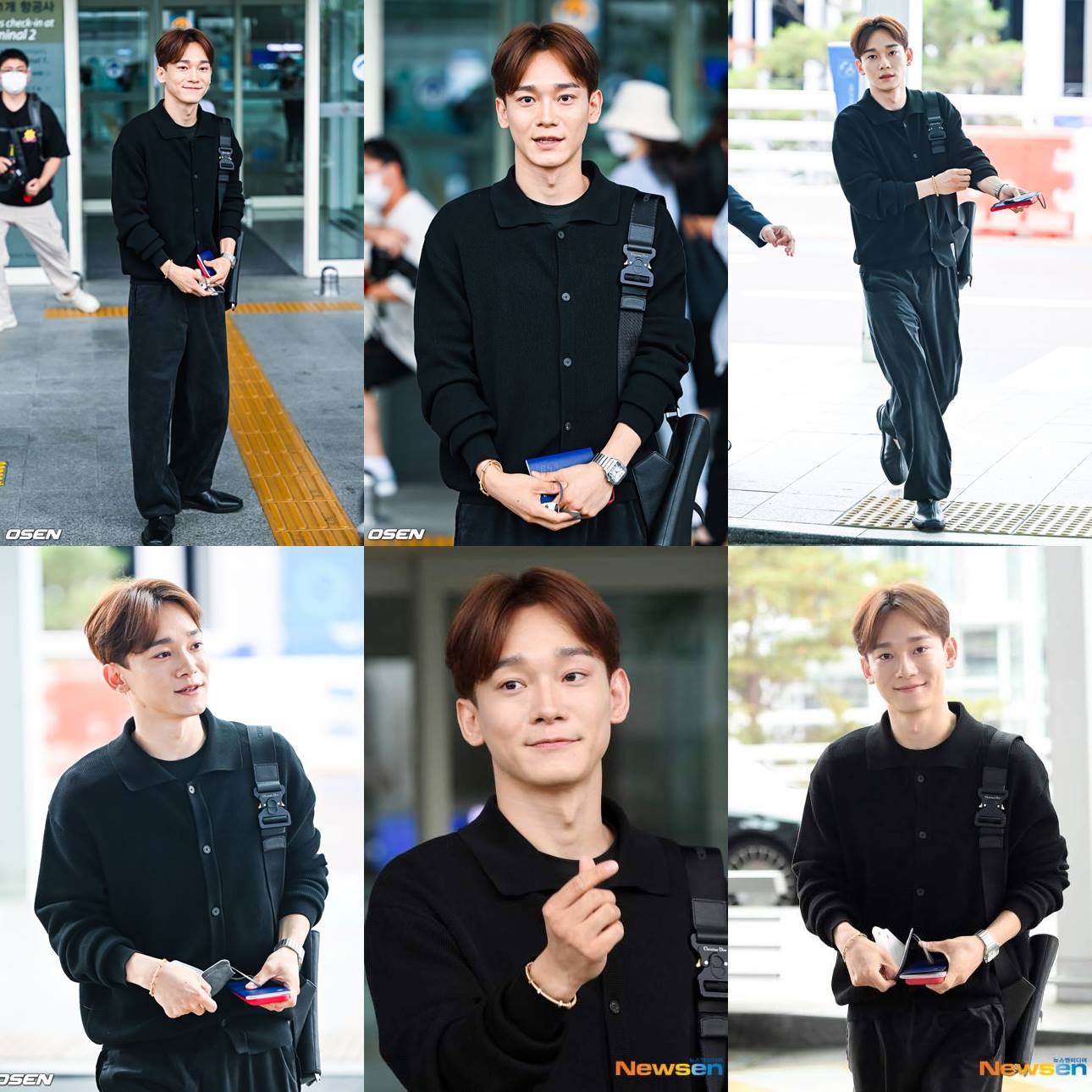 Fashion airport baru Chen EXO