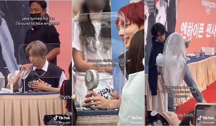ENHYPEN Fansign di Tengah Cuaca Super Panas, Sikap Para Member Jadi Bahan Gosip