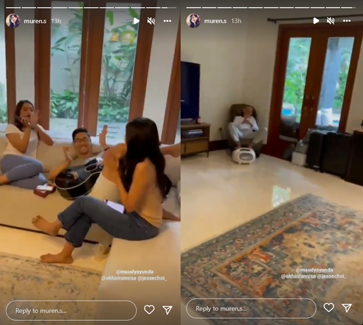 Di Rumah Aja, Cara Jesse Choi Habiskan Akhir Pekan dengan Keluarga Maudy Ayunda Seru Abis