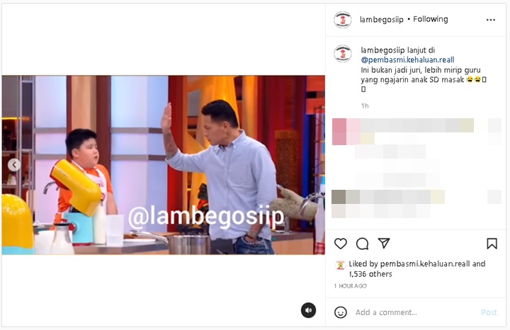 Dikenal Keras, Sikap Chef Juna Saat Peserta \'Junior MasterChef Indonesia\' Nangis Usai Masak Disorot