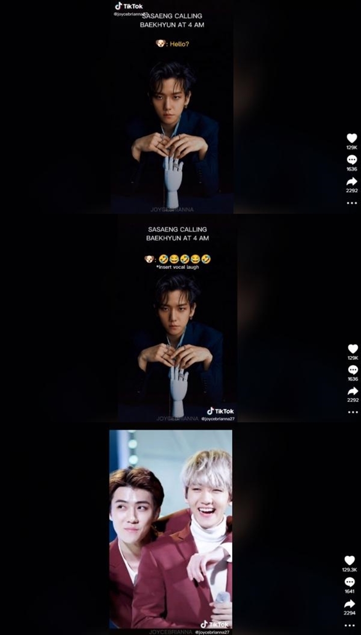 Baekhyun EXO Bicara dengan Sasaeng, Balas Begini Saat Dituduh Iri dengan Sehun