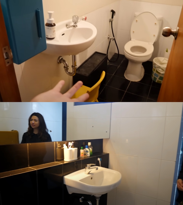  Kamar Mandi di Lantai Satu dan Dua