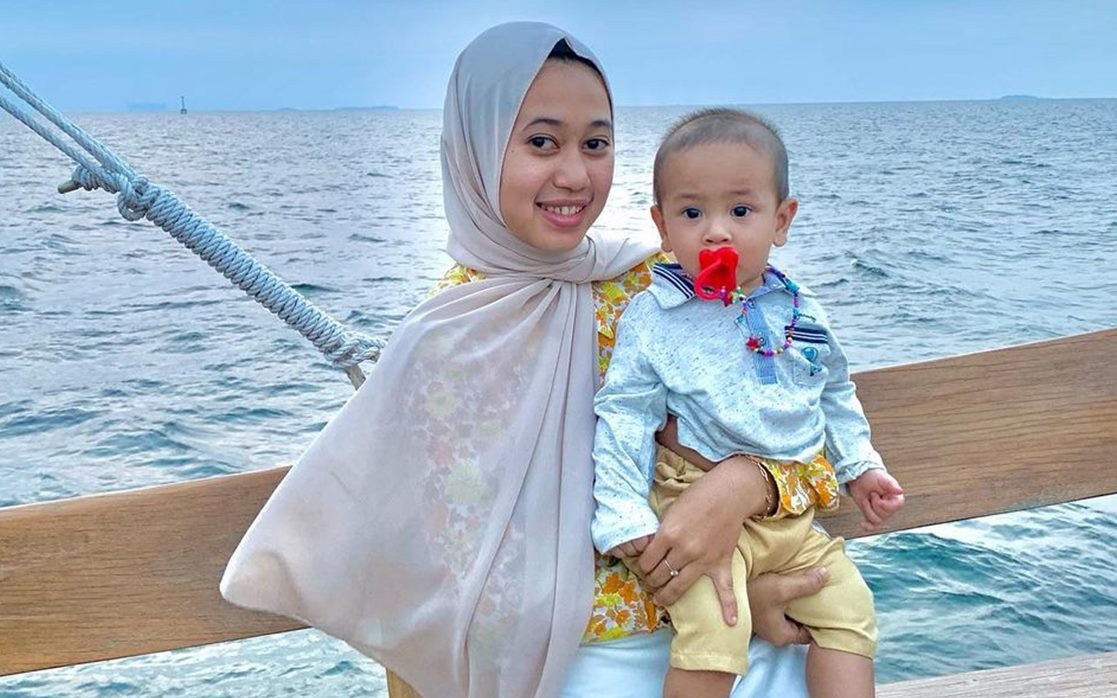Gala Sky Putra Vanessa Angel Genap 2 Tahun, Ida Sang Pengasuh Unggah Video Mengandung Bawang