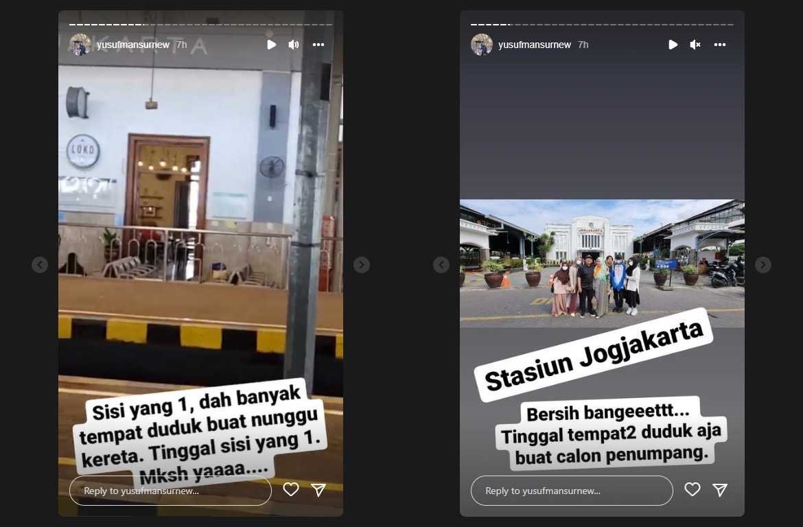 Ustaz Yusuf Mansur Curhat Tak Kebagian Tempat Duduk di Stasiun