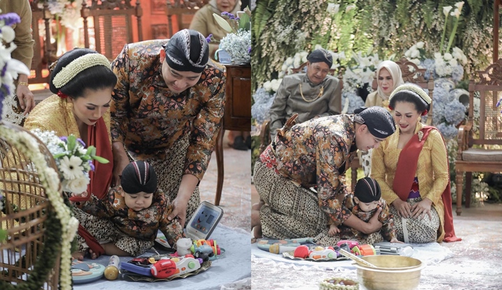 Momen Bahagia di Acara Tedak Sinten