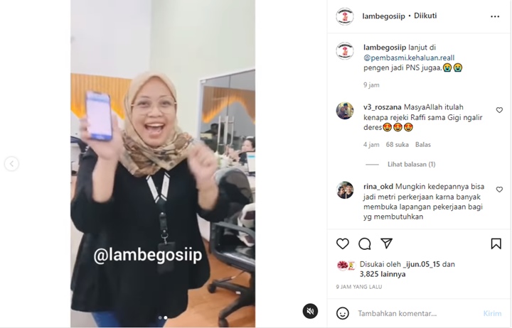 Baru Sehari Jadi CEO, Nagita Slavina Langsung Beri Bonus Segini ke Seluruh Karyawan