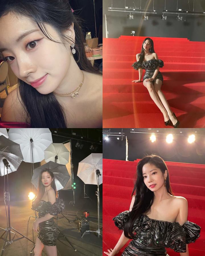 Penampilan Dewasa Dahyun TWICE dalam Balutan Gaun Mini Tuai Decak Kagum