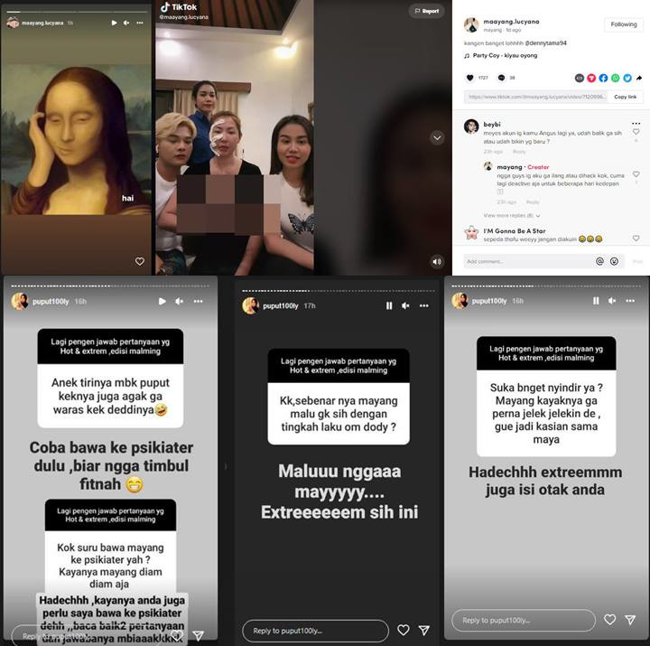 Mayang Deactivate Instagram Diduga Malu Soal \'Drama\' Doddy, Puput Sentil Butuh Ke Psikiater?