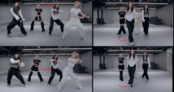 Skill Dance Giselle aespa dan Lia ITZY Dibandingkan 1