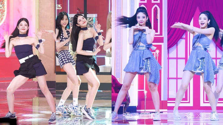 Skill Dance Giselle aespa dan Lia ITZY Dibandingkan 2