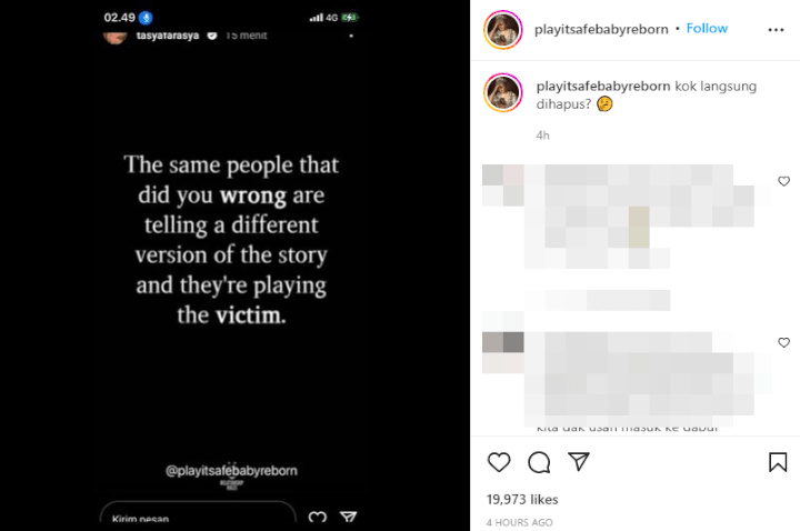 Singgung Soal Playing Victim, Tasya Farasya Diduga Sindir Tasyi Usai Fakta Ini Disadari Publik