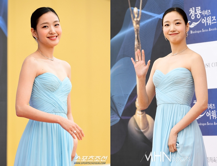 Blue Dragon Series Awards 2022: Kim Go Eun Bak Princess, Gaya Rambut Kurang Oke? 2