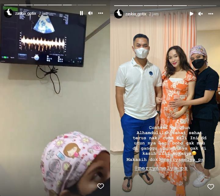 Zaskia Gotik Curhat Sedih Usai Periksa Kandungan Ditemani Suami, Kenapa?