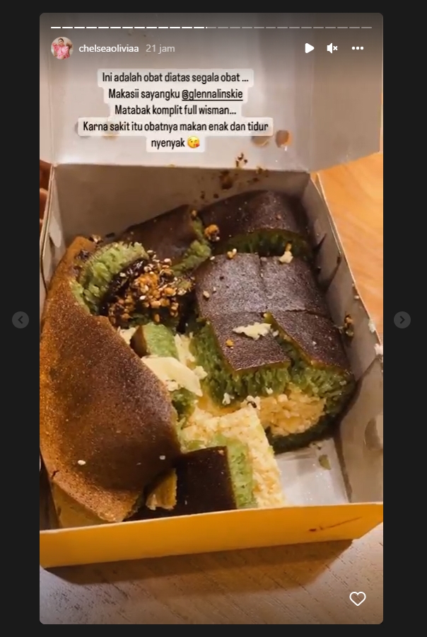 Chelsea Olivia Pamer Dapat \'Obat Manis\' dari Glenn Alinskie