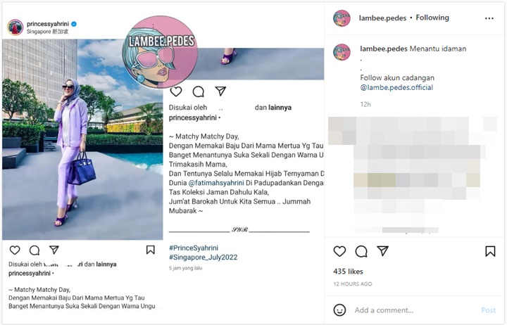 Syahrini Pamer Dapat Baju Ungu dari Mertua Malah Ramai Dikasihani Gara-gara Ini