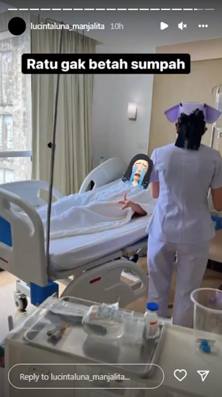 Lucinta Luna Ngeluh Sakit Saat Jalani Operasi: Tembolokku Dimasukkan Besi Camera