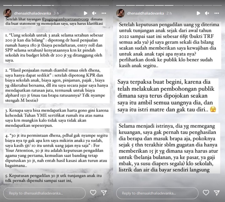 Dipojokkan Jonathan Frizzy, Dhena Devanka Ngamuk Seolah-olah Dianggap Perempuan Matre