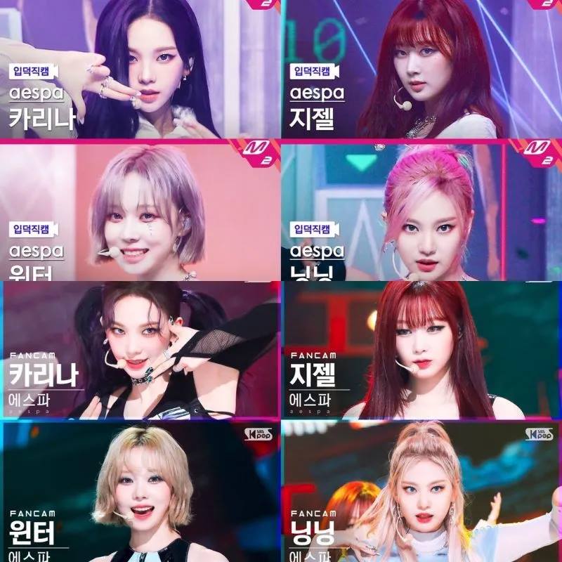 Thumbnail member aespa di promosi \