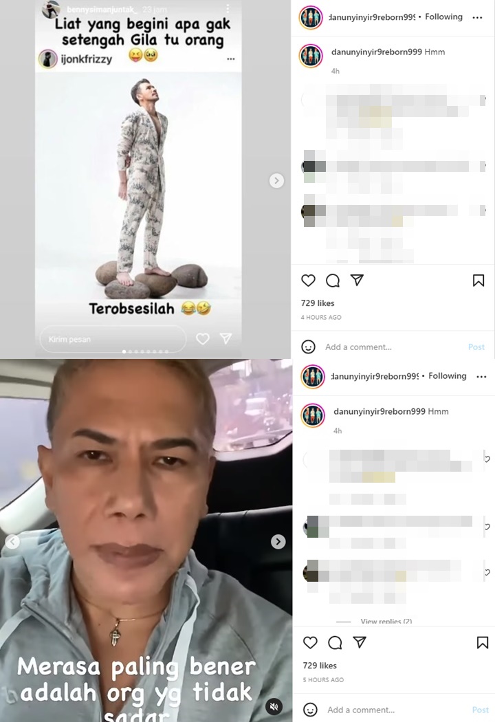 Pamerkan Ketampanan Jonathan Frizzy, Benny Simanjuntak Semprot Ibunda Dhena Devanka