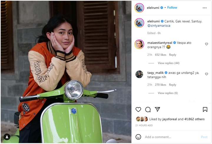 El Rumi Diisukan Dekat dengan Sintya Marisca, Maia Estianty Langsung Beri Lampu Hijau?