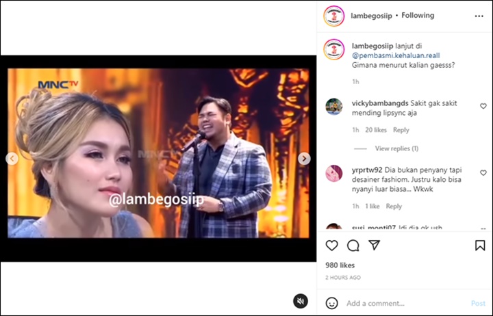 Ivan Gunawan Dikomentari Unjuk Kebolehan Nyanyi Lagu Ini, Tatapan Ayu Ting Ting Bikin Salfok