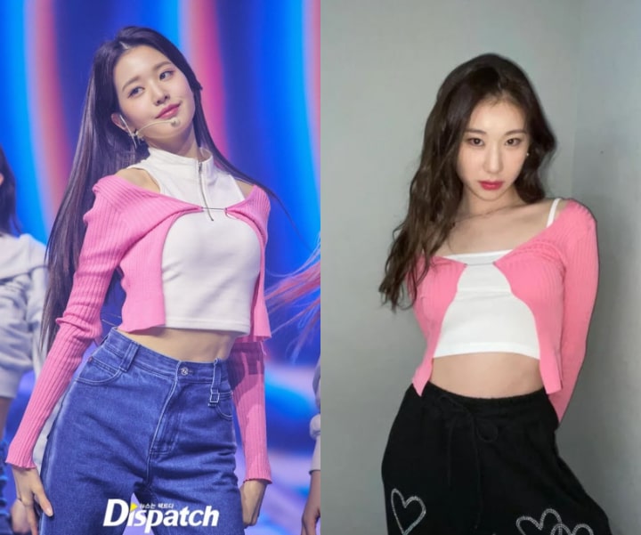 Chaeryeong ITZY dan Jang Wong Young IVE
