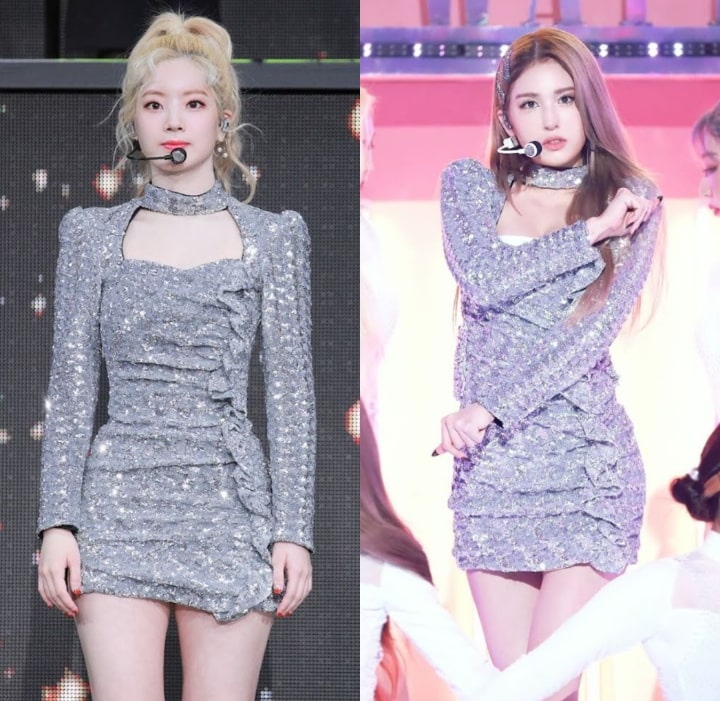 Jeon Somi dan Dahyun TWICE