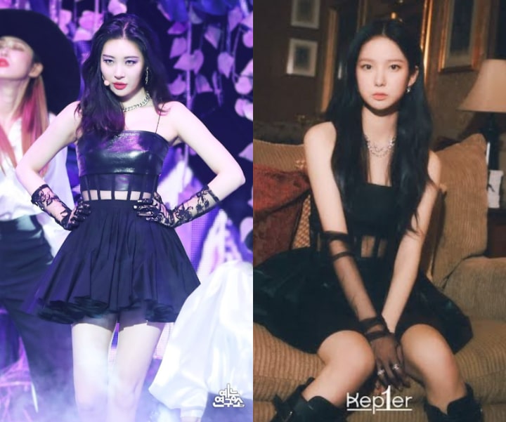  Sunmi dan Choi Yujin Kep1er