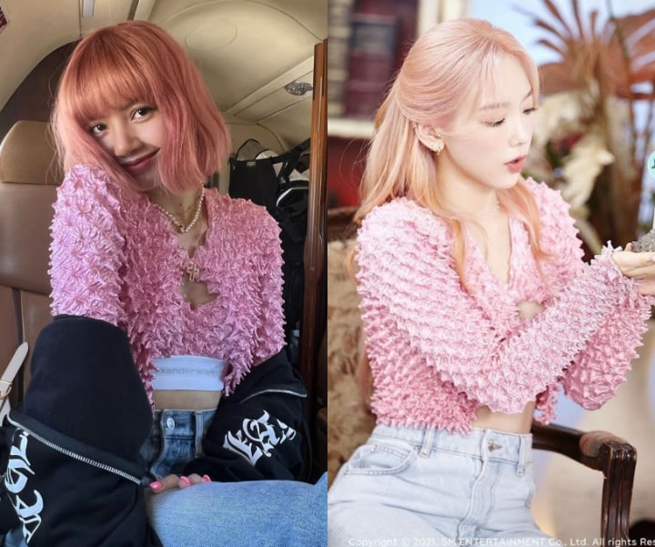 Lisa BLACKPINK dan Tae Yeon Girls’ Generation